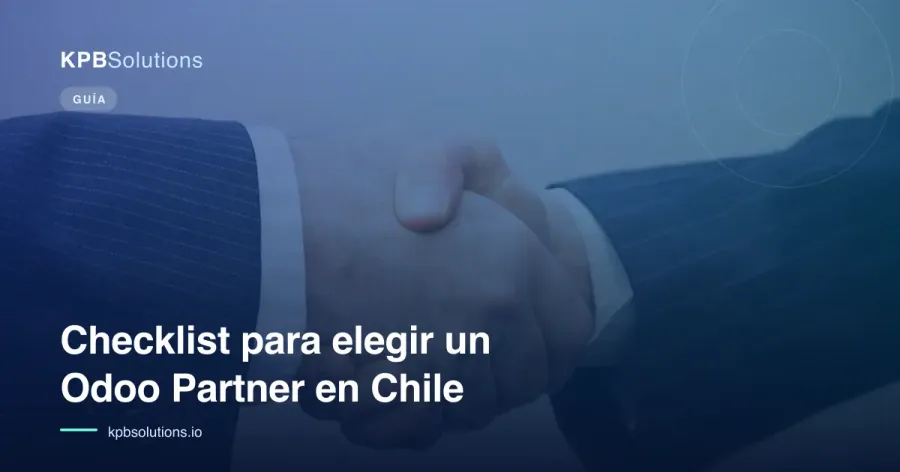 Checklist para elegir un Odoo Partner en Chile